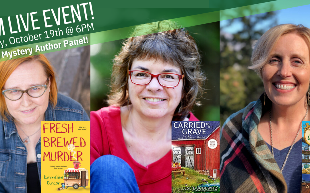 Cozy Mystery Author Panel with Rediscovered Books