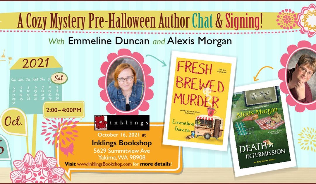 Inklings Bookstore in Yakima, Washington: Cozy Mysteries For Halloween